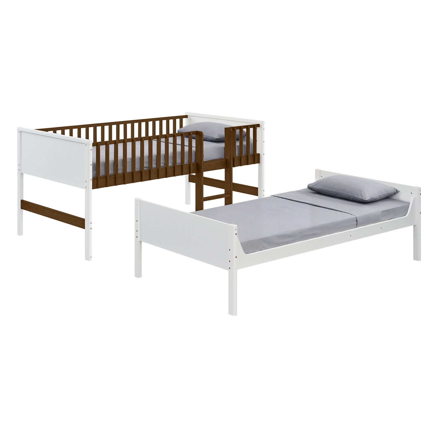 Malie King Single Rubberwood Bunk Bed