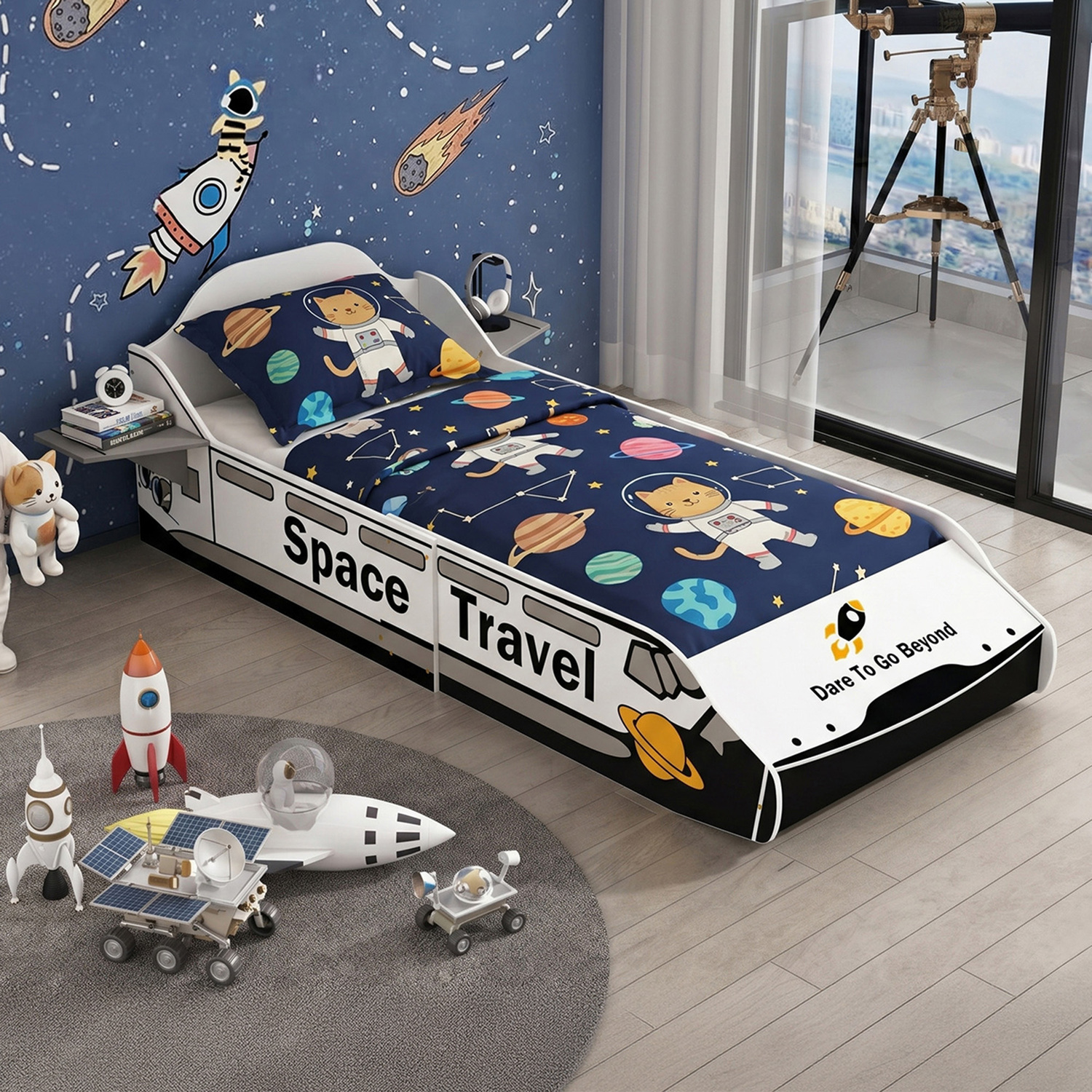 Andromeda Adjustable Space Shuttle Bed