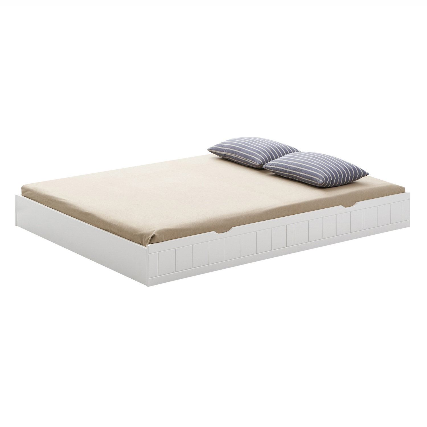 Ethan Single Over Double Bunk Bed with Double Trundle