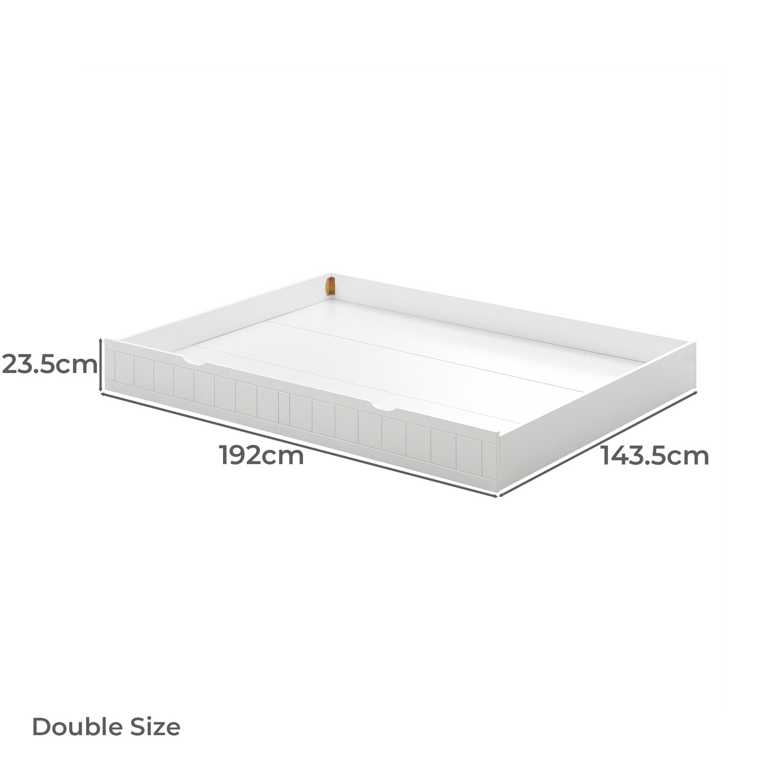 Evan Single Over Double Bunk Bed with Double Trundle