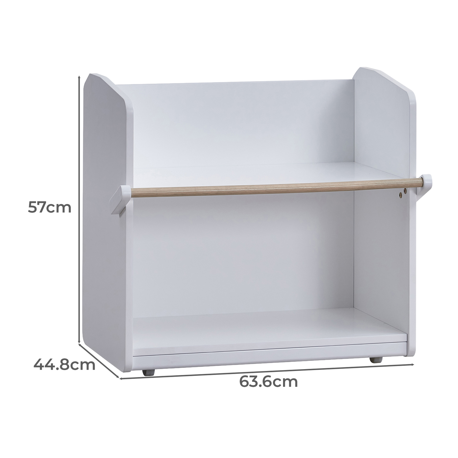 Ethan Single Bunk Bed with Storage Units