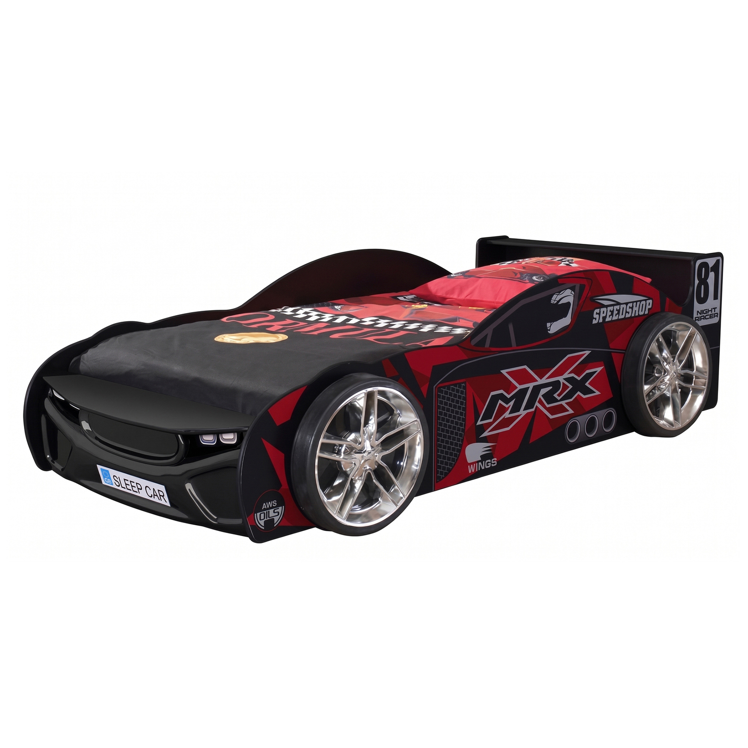 Luca Racing Car Single Bed