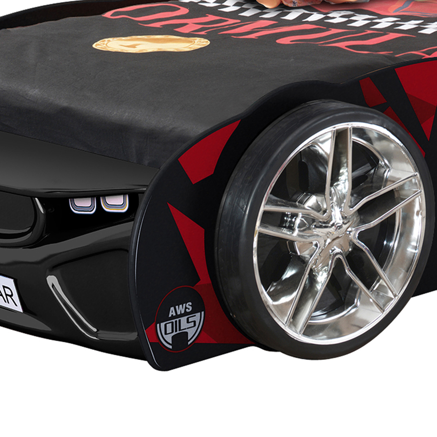 Luca Racing Car Single Bed