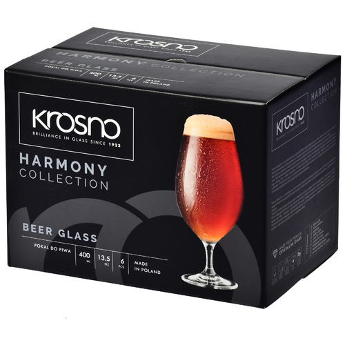 Krosno Harmony 400ml Beer Glasses