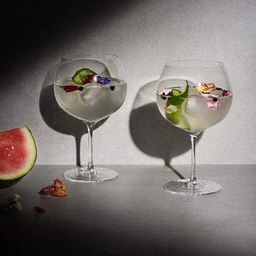 Krosno Duet 670ml Gin Balloon Glasses Temple & ster