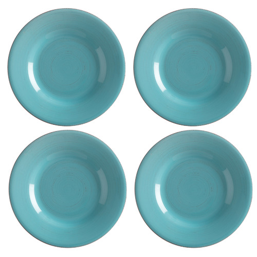 Portofino Turquoise 21cm Ironstone Side Plates