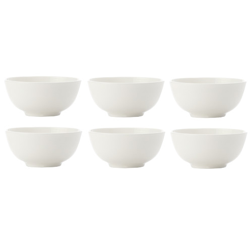 Casa Domani Pearlesque 9cm Fine Bone China Rice Bowls Temple & ster