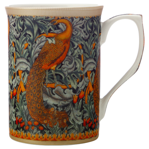 William Morris Peacock 300ml Porcelain Mug