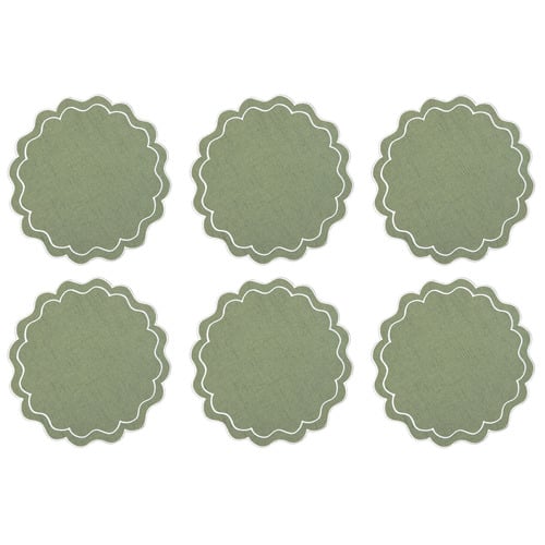 Banda Scallop Placemats