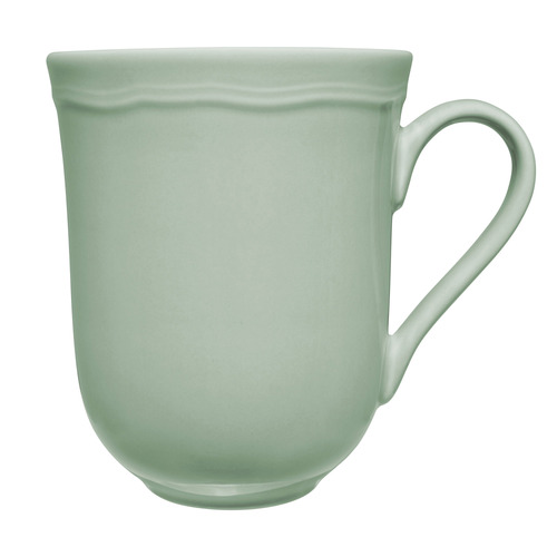 Florence Embossed 390ml Porcelain Mugs