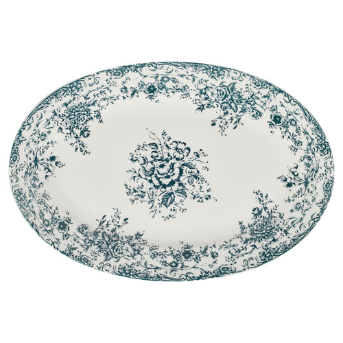 Rosetta Oval Porcelain Platter