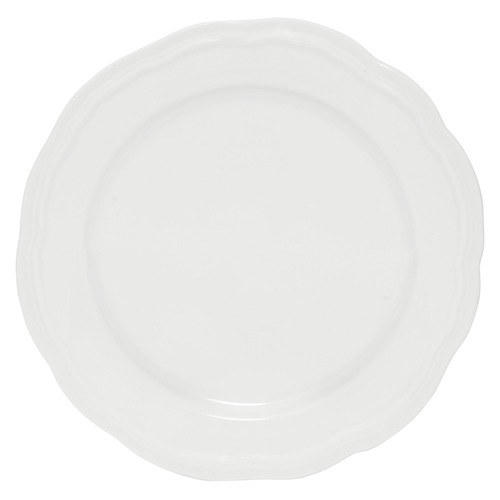 Florence Scalloped Rim Porcelain Side Plates