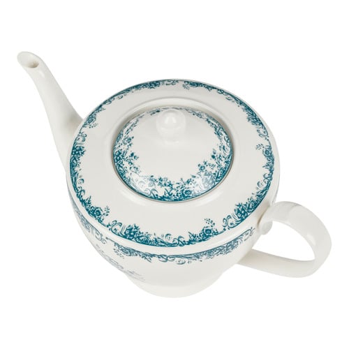 Rosetta 1L Porcelain Teapot