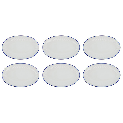 Cafe Blue Porcelain Appetizer Plates