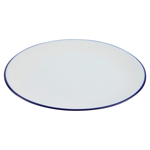 Cafe Blue Porcelain Coupe Side Plates