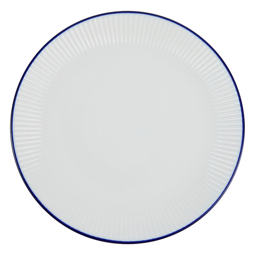 Cafe Blue Porcelain Coupe Side Plates