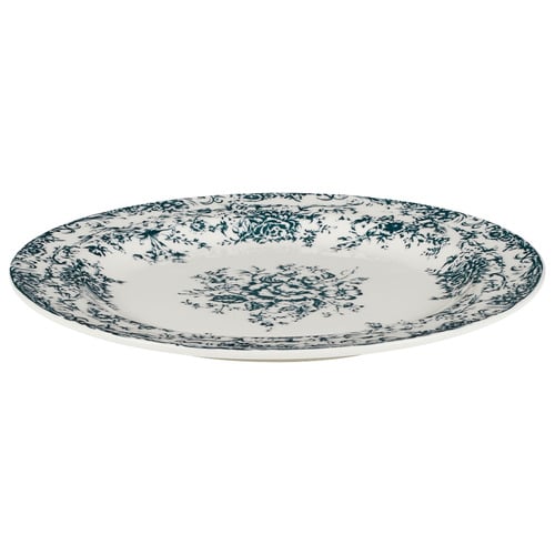 Rosetta Rim Porcelain Side Plates