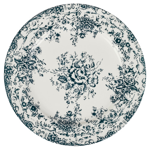 Rosetta Round Porcelain Platter