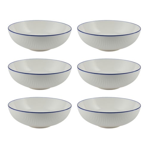 Cafe Blue Porcelain Coupe Bowls
