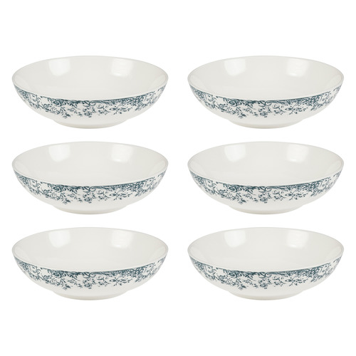 Rosetta 20cm Porcelain Coupe Bowls