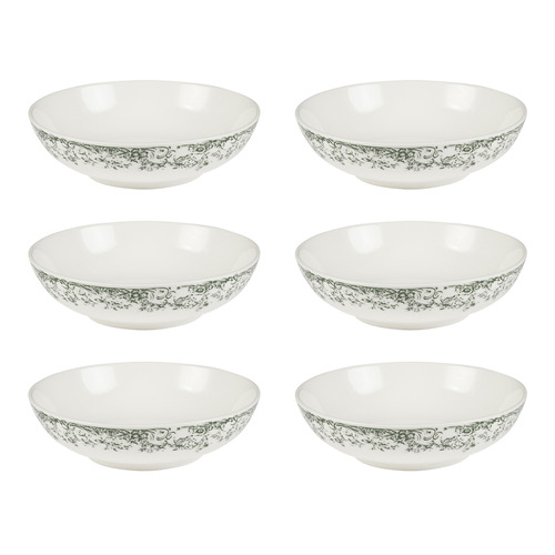 Rosetta 20cm Porcelain Coupe Bowls