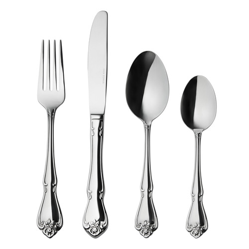 24 Piece Rosabella Stainless Steel Cutlery Set