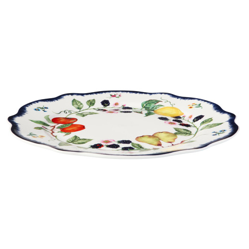 Frutta Scalloped 19cm Porcelain Side Plates