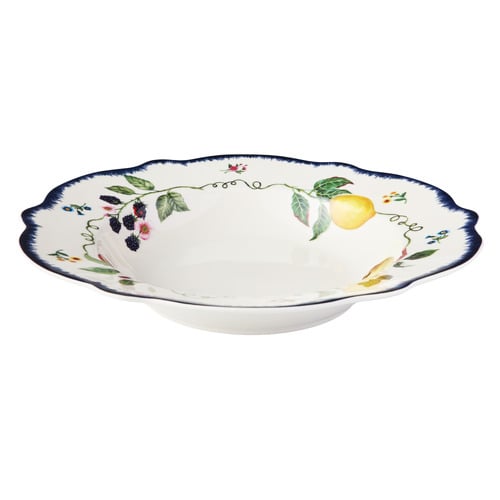Frutta Scalloped 22cm Porcelain Bowls