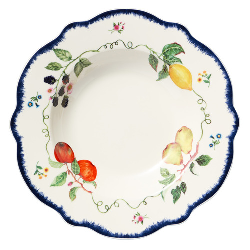 Frutta Scalloped 22cm Porcelain Bowls