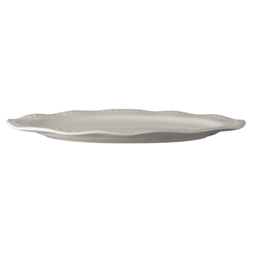 Punto Stoneware Oval Platter