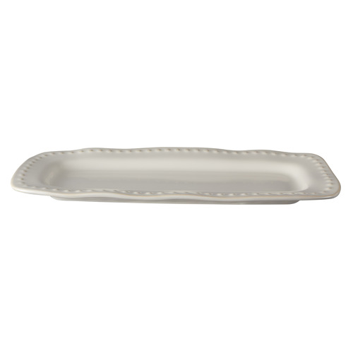 Punto Stoneware Rectangular Platter