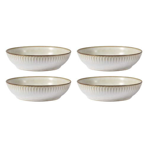 Leros 22cm Stoneware Pasta Bowls