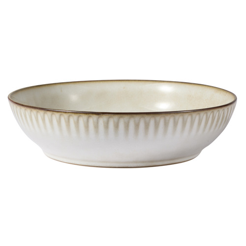 Leros 22cm Stoneware Pasta Bowls