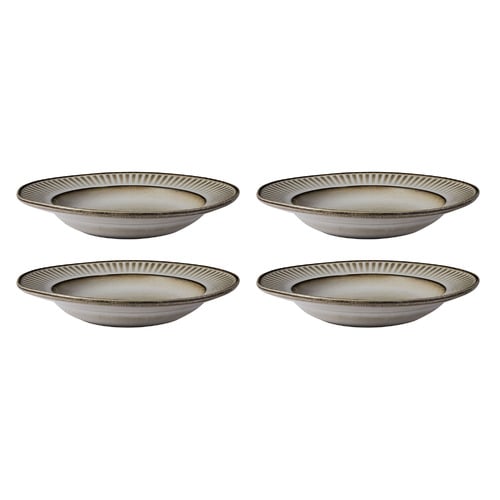 Leros 23cm Stoneware Soup Bowls