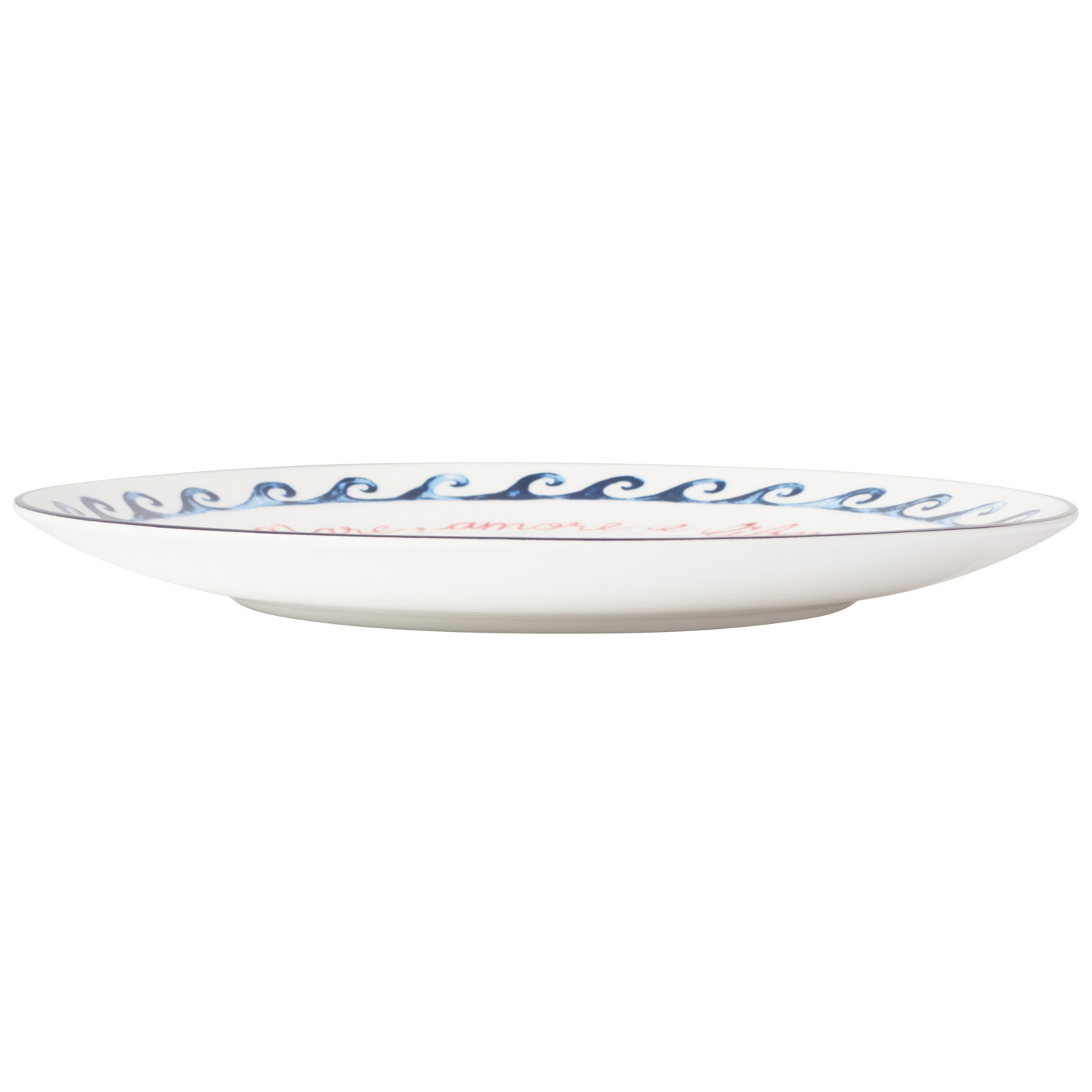 Mermaid 19cm Porcelain Coupe Side Plates