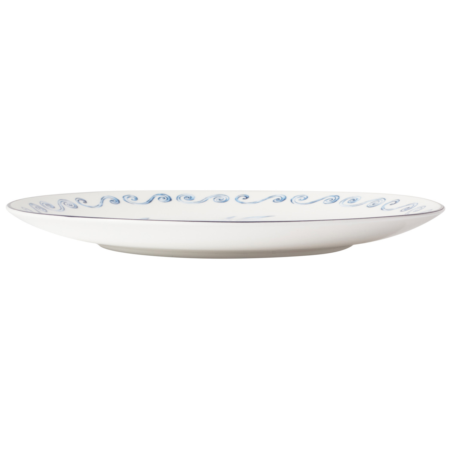 Palm 19cm Porcelain Coupe Side Plates