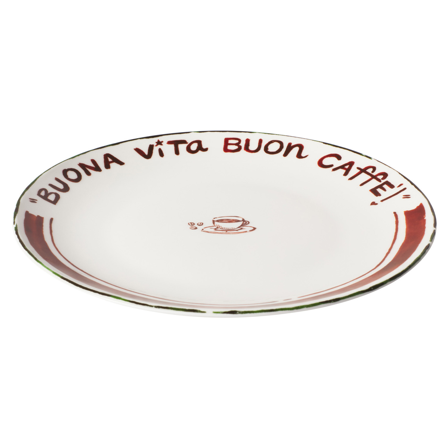 Caffe 19cm Porcelain Coupe Side Plates