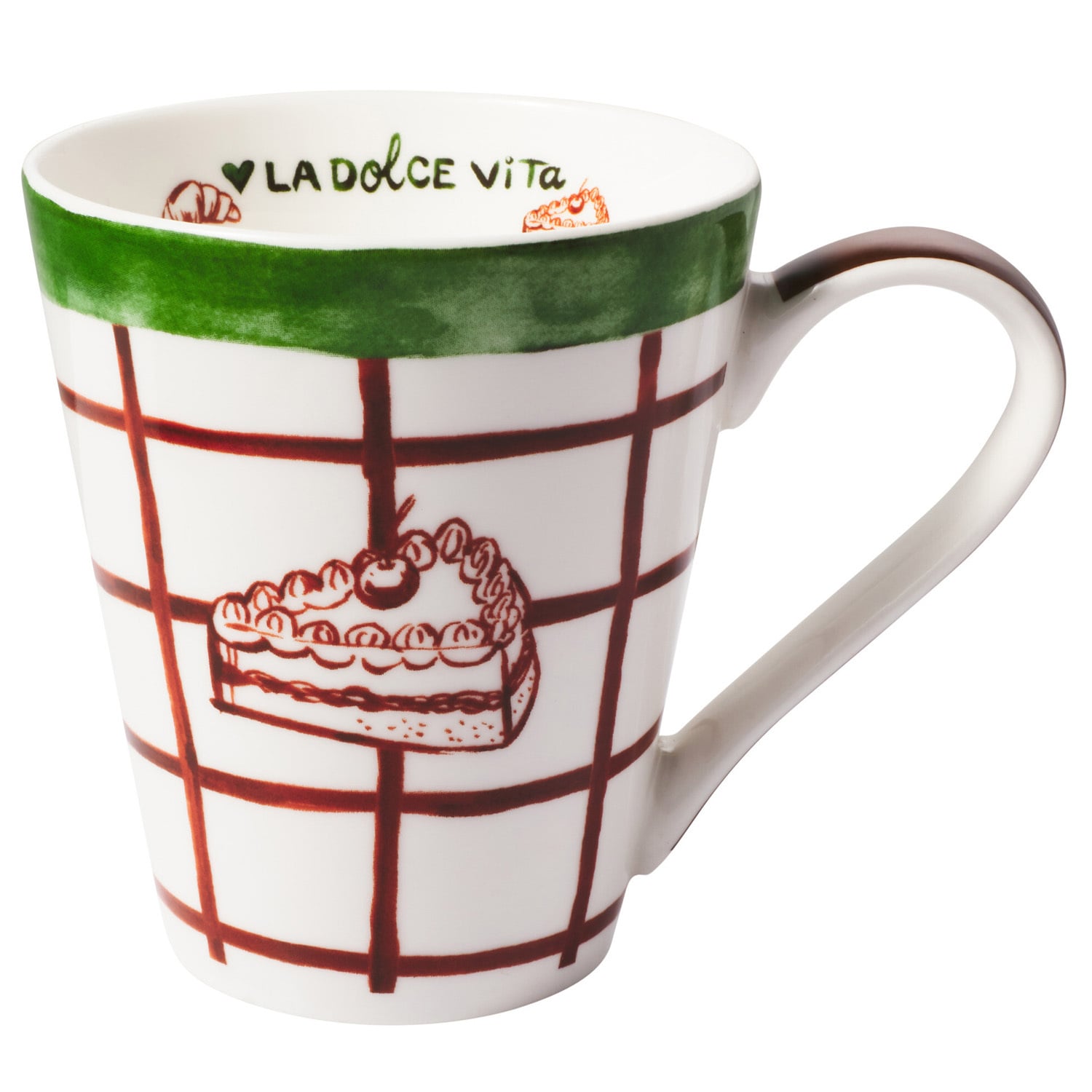 Dolce 300ml Porcelaine Mugs