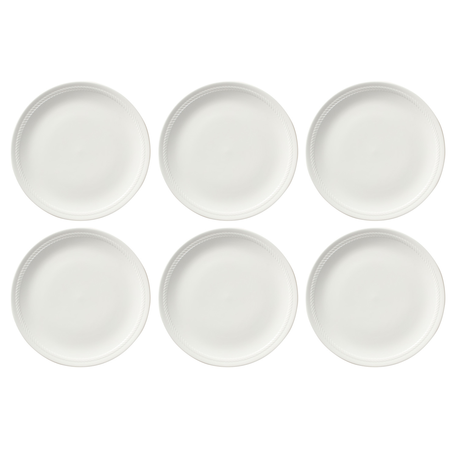 Cordone 20cm Porcelain Coupe Side Plates