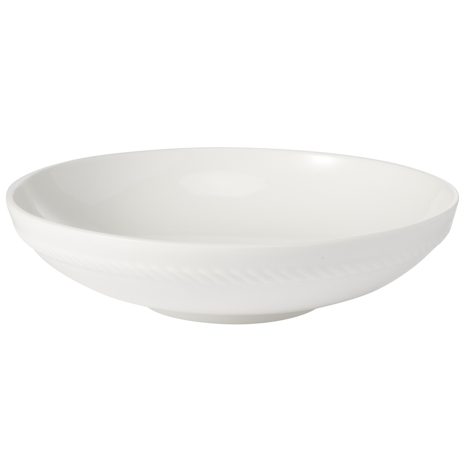 12 Piece Cordone Porcelain Coupe Dinner Set