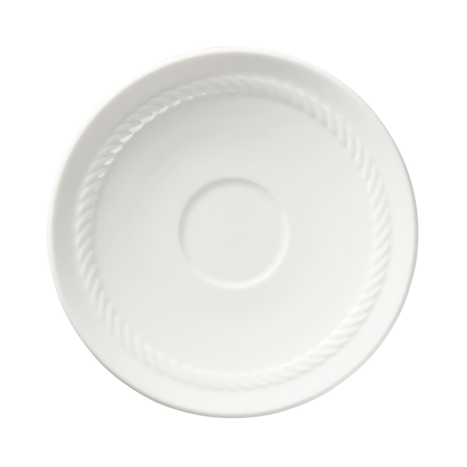Cordone 225ml Porcelain Coupe Cups & Saucers