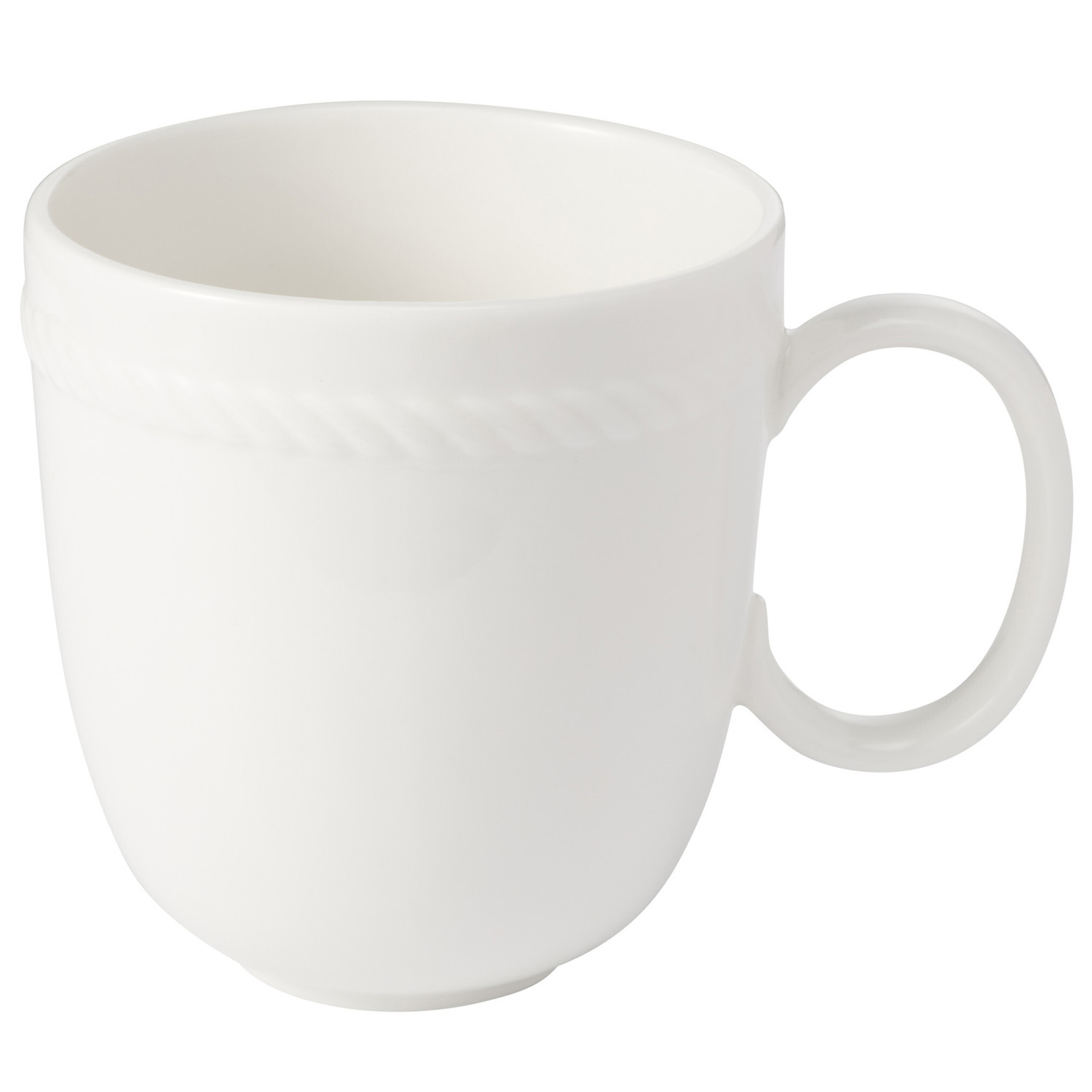 Cordone 370ml Porcelain Coupe Mugs