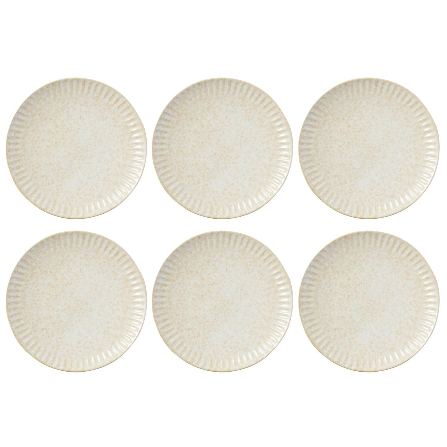 Il Mare 19cm Stoneware Coupe Side Plates