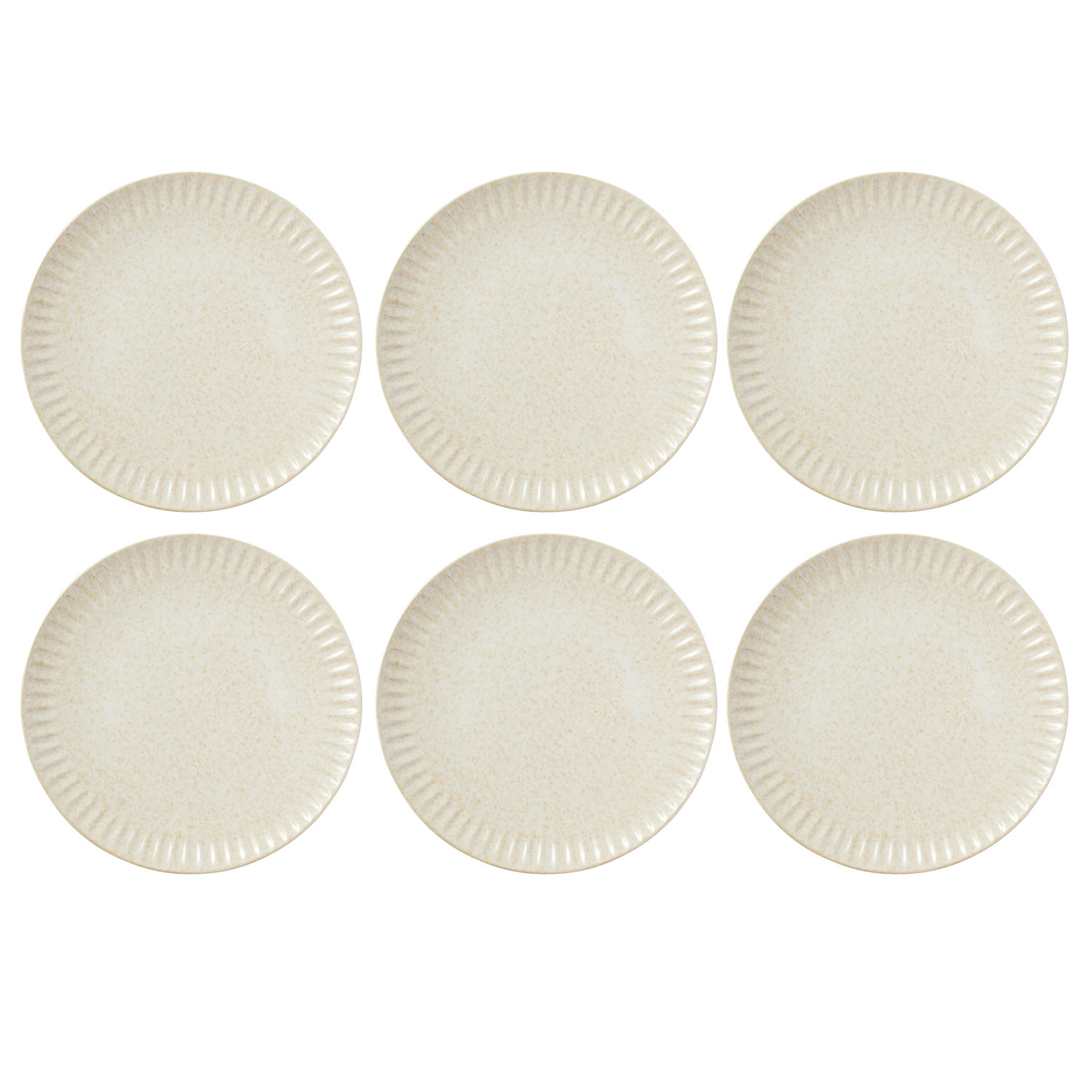 Il Mare 27cm Stoneware Coupe Dinner Plates