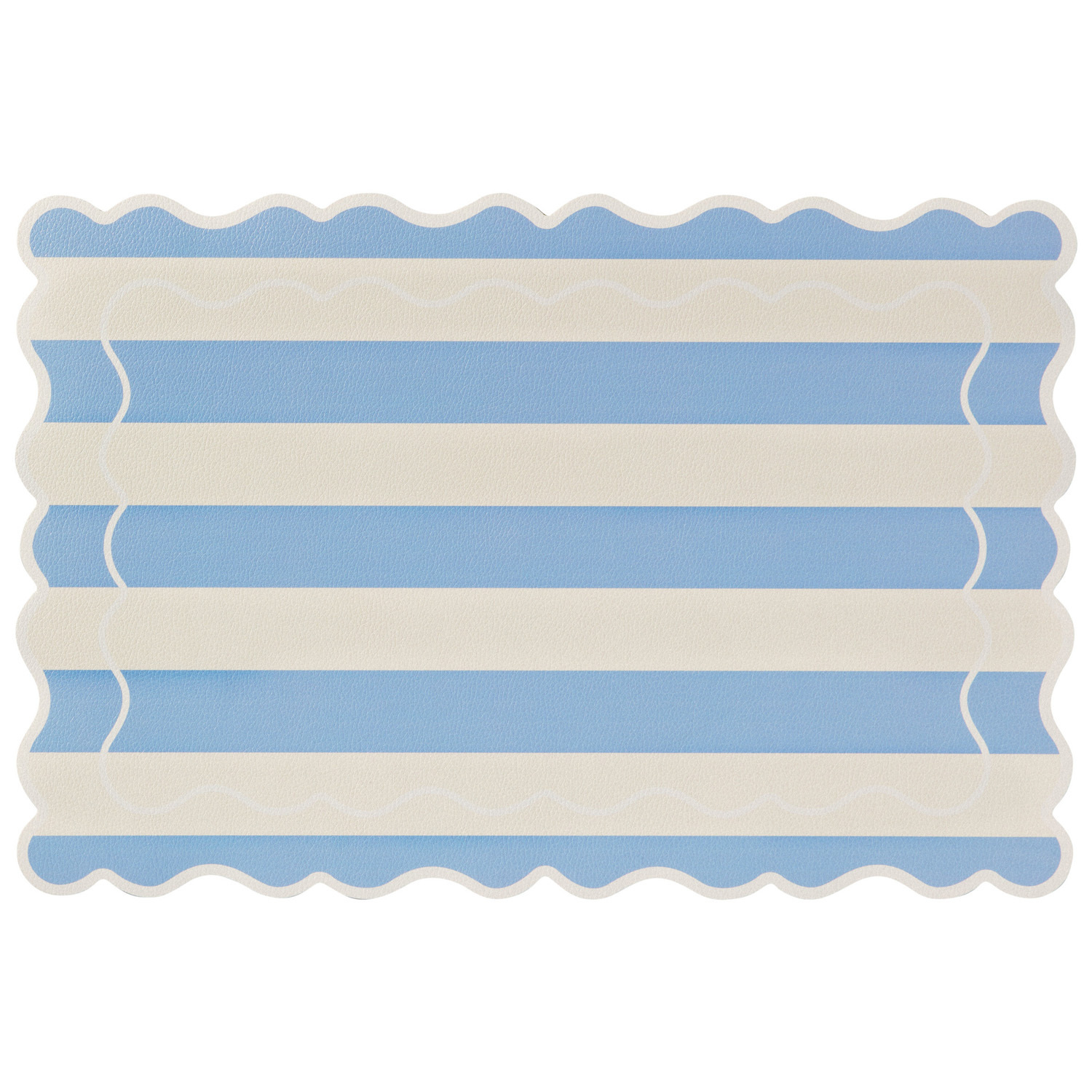Banda Stripes Scallop Placemats