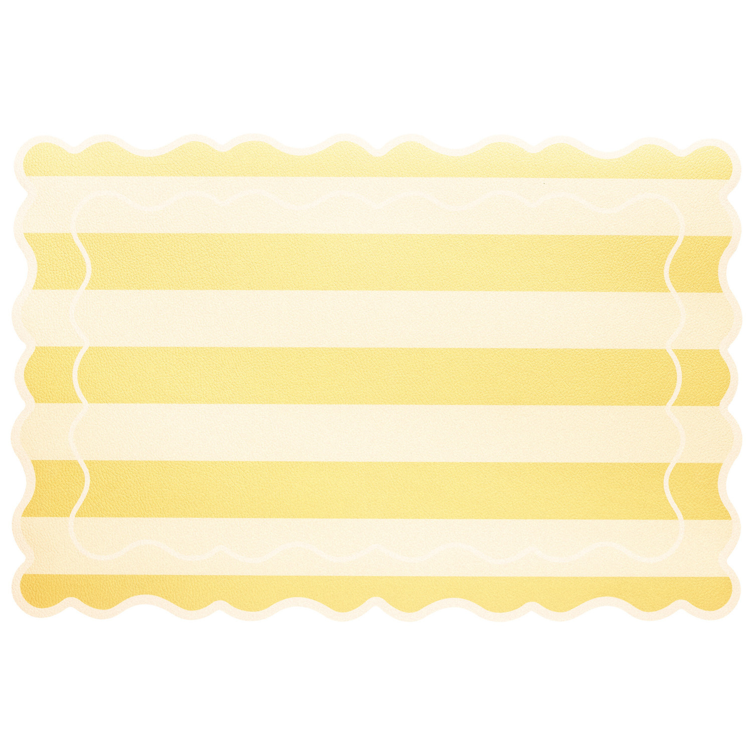 Banda Stripes Scallop Placemats