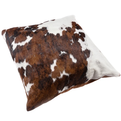 Tri Colour Iasis Cow Hide Cushion