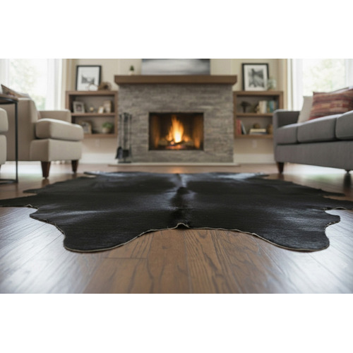 Angus Natural Cowhide Rug