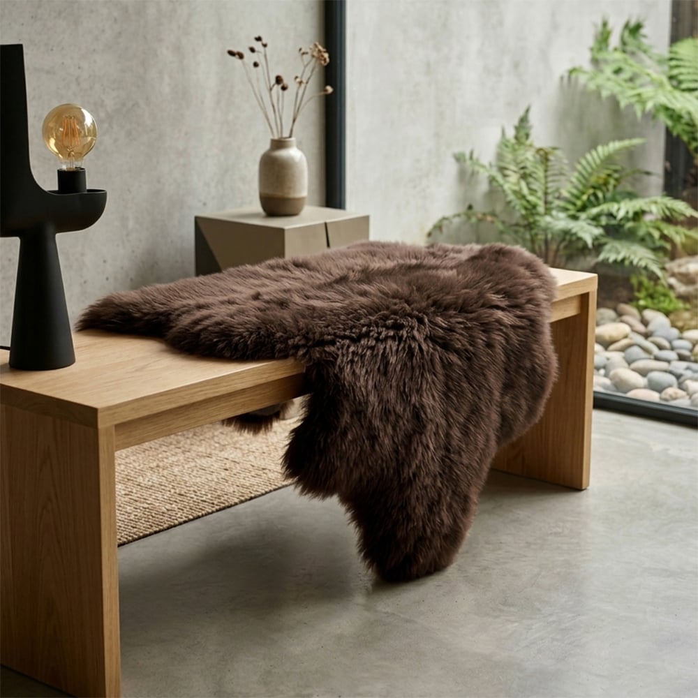 Yarra Long Wool Sheep Rug