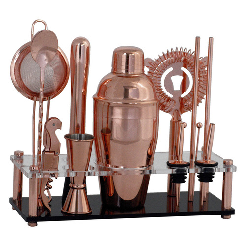 16 Piece Copper Cocktail Set